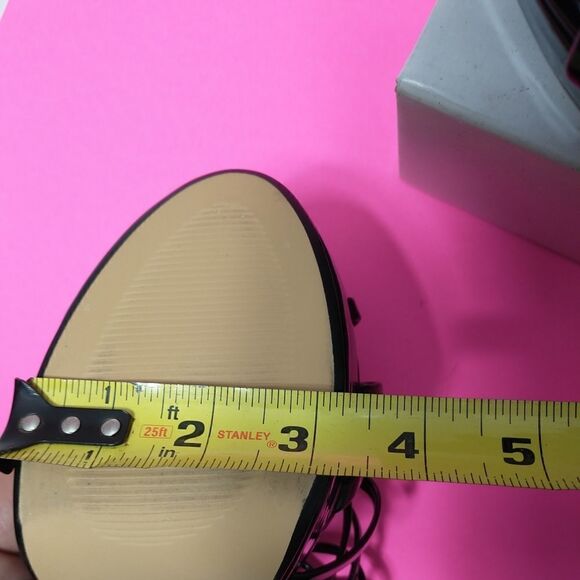 Hey Se Mey Black Patent Heels Size 43. Womens 11 - Picture 9 of 12
